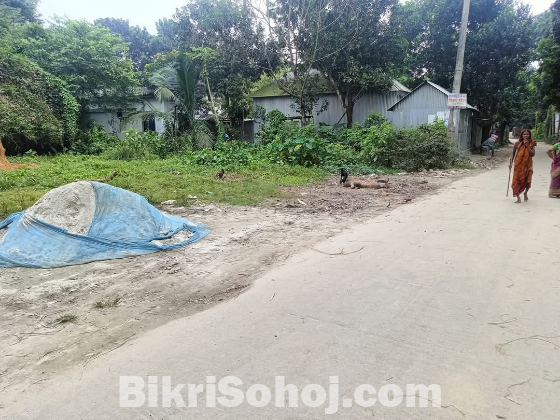 ধামরাই পাকা রাস্তার সাথে মাটি ভরাট রেডী প্লট বিক্রয়